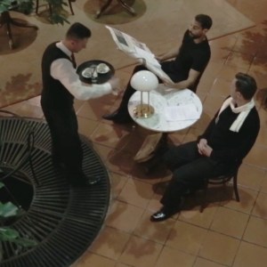 A. Schnitzler "Gespräch in der Kaffeehausecke"